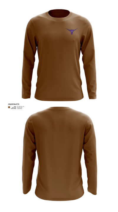 Longhorns Long Sleeve Performance Shirt 21