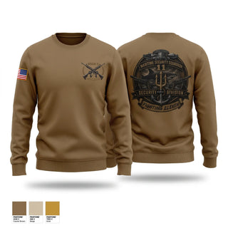 Crew Neck Sweatshirt, MSRON 11 Security Division, Navy, Teamtime, Team time, sublimation, custom sports apparel, team uniforms, spirit wear, spiritwear, sports uniforms, custom shirts, team store, custom team store, fundraiser sports, apparel fundraiser
