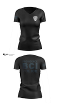 Providence Police BCI Women's Short Sleeve V-neck Shirt - 4