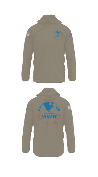 Windbreaker, FAMILY AND MORALE, WELFARE AND RECREATION, , Teamtime, Team time, sublimation, custom sports apparel, team uniforms, spirit wear, spiritwear, sports uniforms, custom shirts, team store, custom team store, fundraiser sports, apparel fundraiser