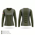 National Park Rangers Women's Long Sleeve V-neck Shirt - 1