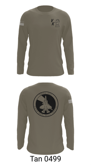 Long Sleeve Performance Shirt, VMFA-121, , Teamtime, Team time, sublimation, custom sports apparel, team uniforms, spirit wear, spiritwear, sports uniforms, custom shirts, team store, custom team store, fundraiser sports, apparel fundraiser