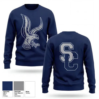 Crew Neck Sweatshirt, South Central, Men's Basketball, Teamtime, Team time, sublimation, custom sports apparel, team uniforms, spirit wear, spiritwear, sports uniforms, custom shirts, team store, custom team store, fundraiser sports, apparel fundraiser
