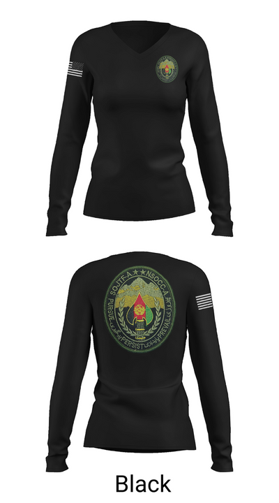 JTF Bagram 41187882 Women's Long Sleeve V-neck Shirt - 35