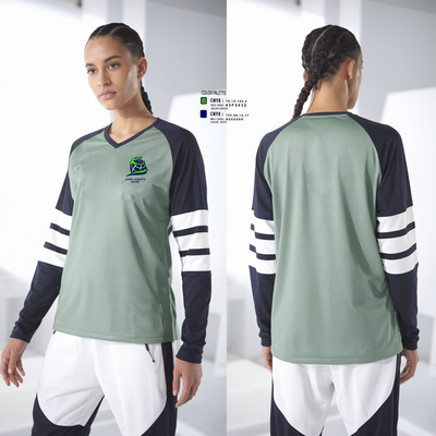 Global Concepts Gators 77291013 Women's Long Sleeve V-neck Shirt - 2