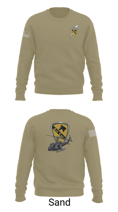 3227 aircav 53479323 Crew Neck Sweatshirt - 85