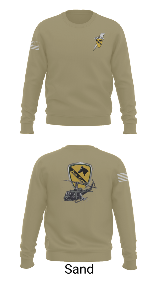 Crew Neck Sweatshirt, 3227 aircav, Army, Teamtime, Team time, sublimation, custom sports apparel, team uniforms, spirit wear, spiritwear, sports uniforms, custom shirts, team store, custom team store, fundraiser sports, apparel fundraiser