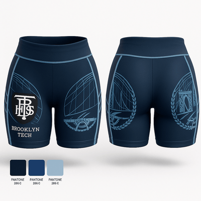Brooklyn Tech 92469521 Men's Compression Shorts - 1
