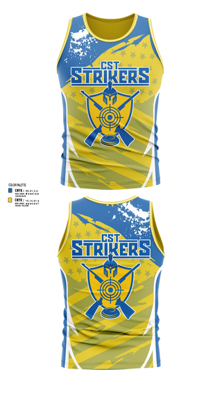 Tank Top, CST Strikers, Spirit Store, Teamtime, Team time, sublimation, custom sports apparel, team uniforms, spirit wear, spiritwear, sports uniforms, custom shirts, team store, custom team store, fundraiser sports, apparel fundraiser