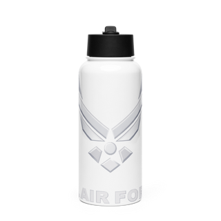 USAF Volunteer 95429734 Stainless Steel Water Bottle with a Straw Lid