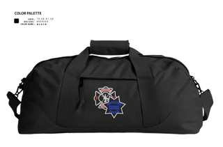 Duffle Bag, Piedmont Police & Fire Comms, Police, Teamtime, Team time, sublimation, custom sports apparel, team uniforms, spirit wear, spiritwear, sports uniforms, custom shirts, team store, custom team store, fundraiser sports, apparel fundraiser