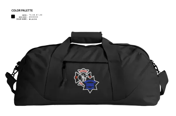 Duffle Bag, Piedmont Police & Fire Comms, Police, Teamtime, Team time, sublimation, custom sports apparel, team uniforms, spirit wear, spiritwear, sports uniforms, custom shirts, team store, custom team store, fundraiser sports, apparel fundraiser