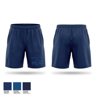 Athletic Shorts With Pockets, Hickory Hills Illinois Police, Police, Teamtime, Team time, sublimation, custom sports apparel, team uniforms, spirit wear, spiritwear, sports uniforms, custom shirts, team store, custom team store, fundraiser sports, apparel fundraiser