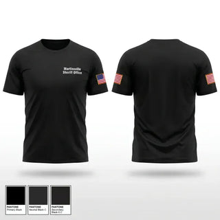 Short Sleeve Performance Shirt, Martinsville Sheriff Office, Police, Teamtime, Team time, sublimation, custom sports apparel, team uniforms, spirit wear, spiritwear, sports uniforms, custom shirts, team store, custom team store, fundraiser sports, apparel fundraiser