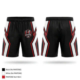 Athletic Shorts With Pockets, Coyotes, Men's Soccer, Teamtime, Team time, sublimation, custom sports apparel, team uniforms, spirit wear, spiritwear, sports uniforms, custom shirts, team store, custom team store, fundraiser sports, apparel fundraiser
