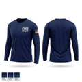 Harristown Fire Protection District 83555355 Long Sleeve Performance Shirt - 1