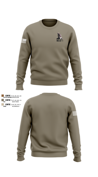 MESG-1 71337313 Crew Neck Sweatshirt - 101