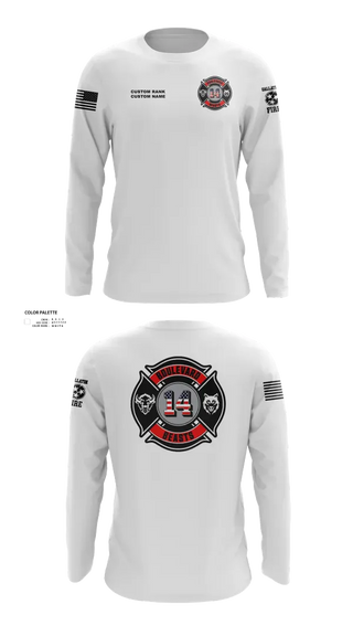Long Sleeve Performance Shirt, Gallatin Fire Department Station 4, Fire Department, Teamtime, Team time, sublimation, custom sports apparel, team uniforms, spirit wear, spiritwear, sports uniforms, custom shirts, team store, custom team store, fundraiser sports, apparel fundraiser