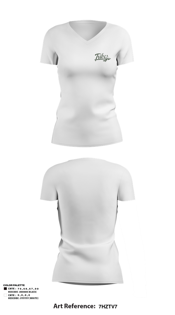 Womens Short Sleeve Vneck Shirt, Tribes, Softball, Teamtime, Team time, sublimation, custom sports apparel, team uniforms, spirit wear, spiritwear, sports uniforms, custom shirts, team store, custom team store, fundraiser sports, apparel fundraiser