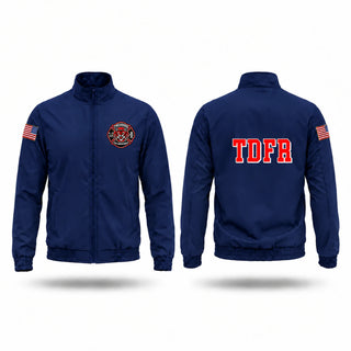Windbreaker, Theodore Fire Dept, Fire Department, Teamtime, Team time, sublimation, custom sports apparel, team uniforms, spirit wear, spiritwear, sports uniforms, custom shirts, team store, custom team store, fundraiser sports, apparel fundraiser