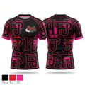 Port Jervis High School Wrestling Short Sleeve Rash Guard Shirt - 1