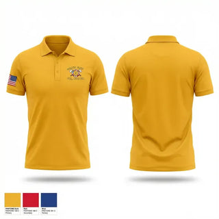 Short Sleeve Performance Polo, Golden Glow Volunteer fire company, Fire Department, Teamtime, Team time, sublimation, custom sports apparel, team uniforms, spirit wear, spiritwear, sports uniforms, custom shirts, team store, custom team store, fundraiser sports, apparel fundraiser