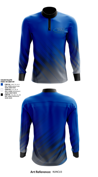 Delmarva Rush 21472132 Quarter Zip Jacket - 1