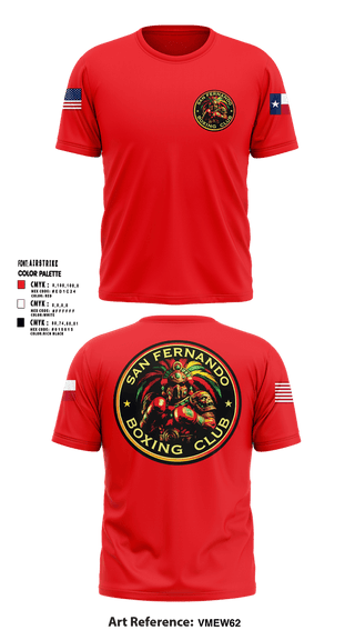 Short Sleeve Performance Shirt, San Fernando Boxing Club, Spirit Store, Teamtime, Team time, sublimation, custom sports apparel, team uniforms, spirit wear, spiritwear, sports uniforms, custom shirts, team store, custom team store, fundraiser sports, apparel fundraiser
