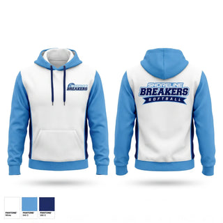 Hoodie, Shoreline Breakers 12u Royal, Softball, Teamtime, Team time, sublimation, custom sports apparel, team uniforms, spirit wear, spiritwear, sports uniforms, custom shirts, team store, custom team store, fundraiser sports, apparel fundraiser