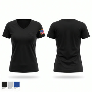 Womens Short Sleeve Vneck Shirt, Crisis Response Team, Police, Teamtime, Team time, sublimation, custom sports apparel, team uniforms, spirit wear, spiritwear, sports uniforms, custom shirts, team store, custom team store, fundraiser sports, apparel fundraiser