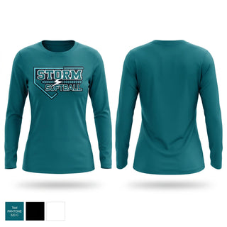 Long Sleeve Performance Shirt, Webster/Siren Storm, Softball, Teamtime, Team time, sublimation, custom sports apparel, team uniforms, spirit wear, spiritwear, sports uniforms, custom shirts, team store, custom team store, fundraiser sports, apparel fundraiser