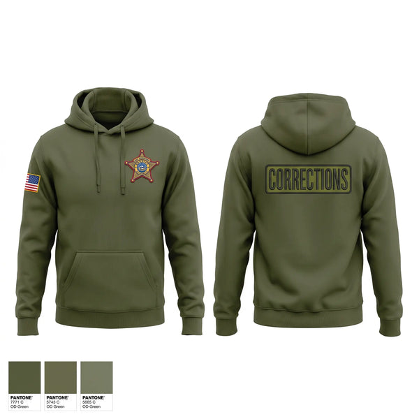 Hoodie, Corrections, Police, Teamtime, Team time, sublimation, custom sports apparel, team uniforms, spirit wear, spiritwear, sports uniforms, custom shirts, team store, custom team store, fundraiser sports, apparel fundraiser