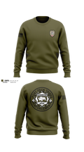 Fort Peck Tribal Fish & Game Crew Neck Sweatshirt - 5