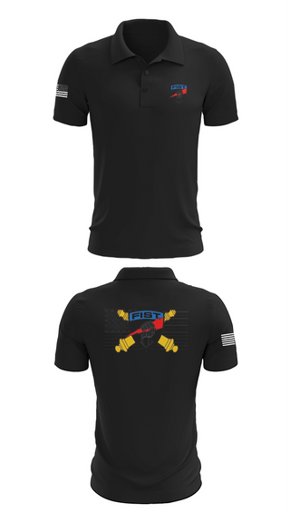 Short Sleeve Performance Polo, 1/78th FA Bn, Army, Teamtime, Team time, sublimation, custom sports apparel, team uniforms, spirit wear, spiritwear, sports uniforms, custom shirts, team store, custom team store, fundraiser sports, apparel fundraiser