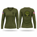 GPD Special Response Team Women's Long Sleeve V-neck Shirt - 1
