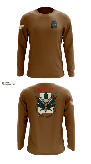 Long Sleeve Performance Shirt, Mobile County Sheriff’s Office, Police, Teamtime, Team time, sublimation, custom sports apparel, team uniforms, spirit wear, spiritwear, sports uniforms, custom shirts, team store, custom team store, fundraiser sports, apparel fundraiser