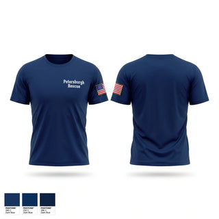 Short Sleeve Performance Shirt, Petersburgh Rescue, EMS/EMT, Teamtime, Team time, sublimation, custom sports apparel, team uniforms, spirit wear, spiritwear, sports uniforms, custom shirts, team store, custom team store, fundraiser sports, apparel fundraiser