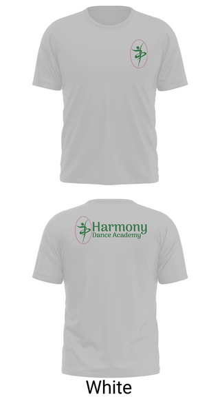 Short Sleeve Performance Shirt, Harmony Dance Academy, Cheer, Teamtime, Team time, sublimation, custom sports apparel, team uniforms, spirit wear, spiritwear, sports uniforms, custom shirts, team store, custom team store, fundraiser sports, apparel fundraiser
