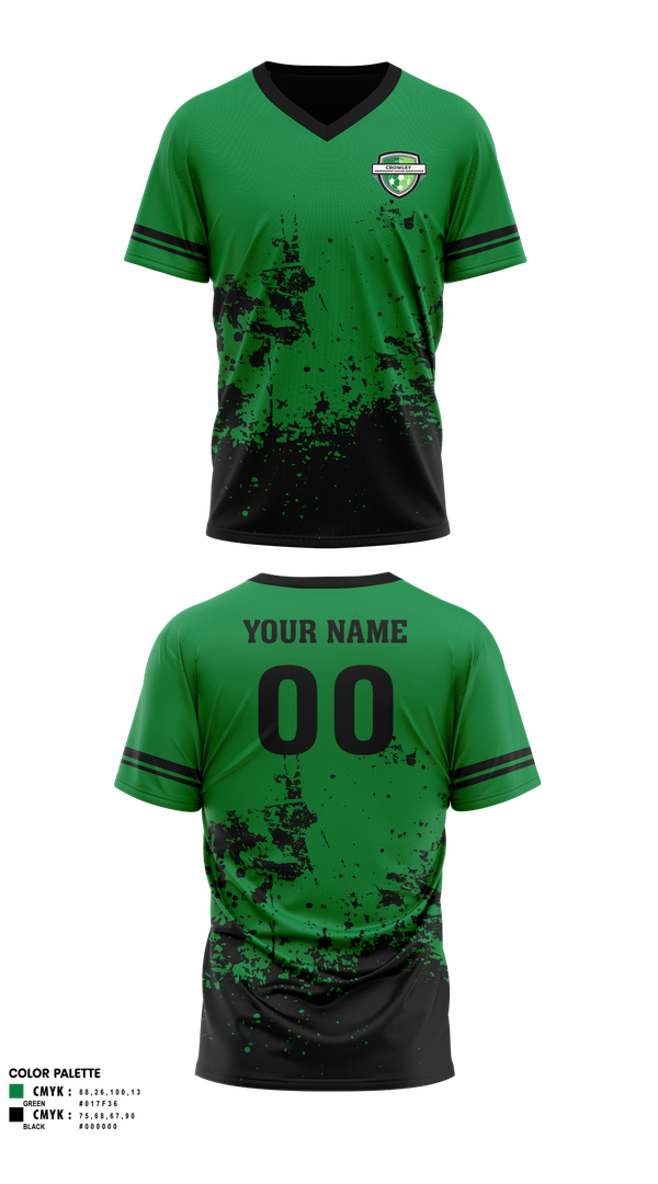 Mens Soccer Jersey, Crowley Independent Soccer Association, Men's Soccer, Teamtime, Team time, sublimation, custom sports apparel, team uniforms, spirit wear, spiritwear, sports uniforms, custom shirts, team store, custom team store, fundraiser sports, apparel fundraiser
