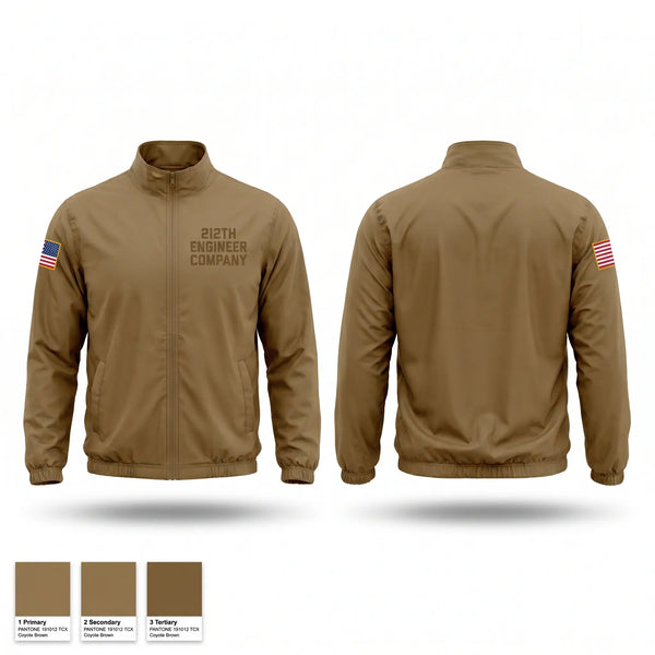 Windbreaker, 212th ENGINEER COMPANY, National Guard, Teamtime, Team time, sublimation, custom sports apparel, team uniforms, spirit wear, spiritwear, sports uniforms, custom shirts, team store, custom team store, fundraiser sports, apparel fundraiser