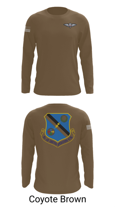 93rd AGOW 64240492 Long Sleeve Performance Shirt 6