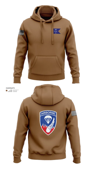 Hoodie, 187 infantry, , Teamtime, Team time, sublimation, custom sports apparel, team uniforms, spirit wear, spiritwear, sports uniforms, custom shirts, team store, custom team store, fundraiser sports, apparel fundraiser