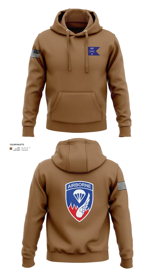 Hoodie, 187 infantry, , Teamtime, Team time, sublimation, custom sports apparel, team uniforms, spirit wear, spiritwear, sports uniforms, custom shirts, team store, custom team store, fundraiser sports, apparel fundraiser