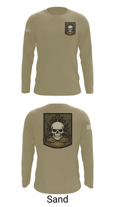 430th MP Detachment 58088403 Long Sleeve Performance Shirt 86