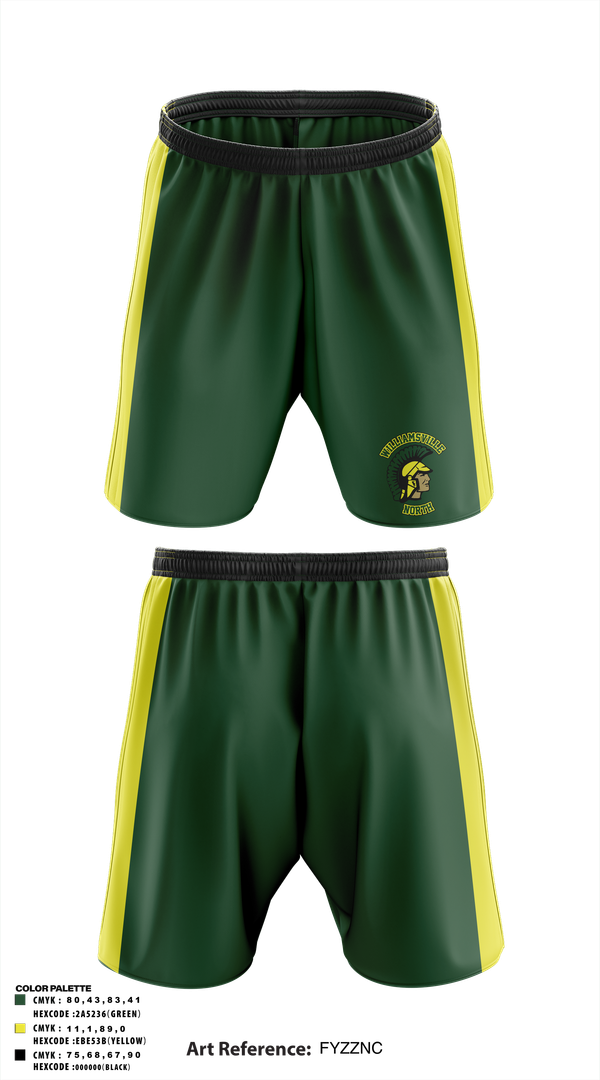 Athletic Shorts With Pockets, Williamsville north, Men's Volleyball, Teamtime, Team time, sublimation, custom sports apparel, team uniforms, spirit wear, spiritwear, sports uniforms, custom shirts, team store, custom team store, fundraiser sports, apparel fundraiser