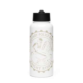 625TH Military Police Battalion 7943490 Stainless Steel Water Bottle with a Straw Lid