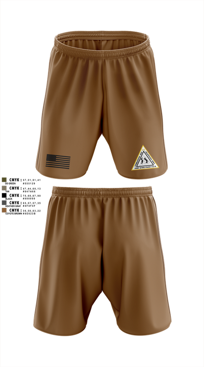 Fort Knox Fight Club Athletic Shorts With Pockets - 7