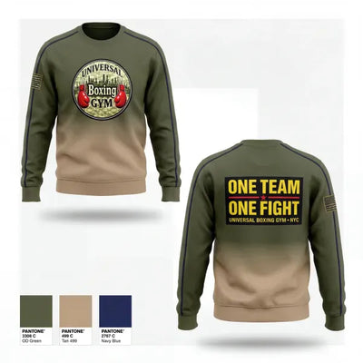 Universal Boxing Gym 90874123 Crew Neck Sweatshirt - 1