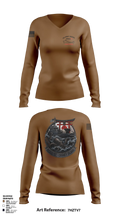 MSV Women's Long Sleeve V-neck Shirt - 6