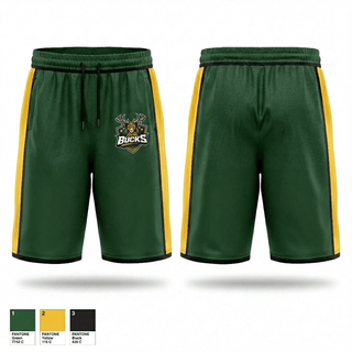 Mens Reversible Basketball Shorts, Bucks, Men's Basketball, Teamtime, Team time, sublimation, custom sports apparel, team uniforms, spirit wear, spiritwear, sports uniforms, custom shirts, team store, custom team store, fundraiser sports, apparel fundraiser